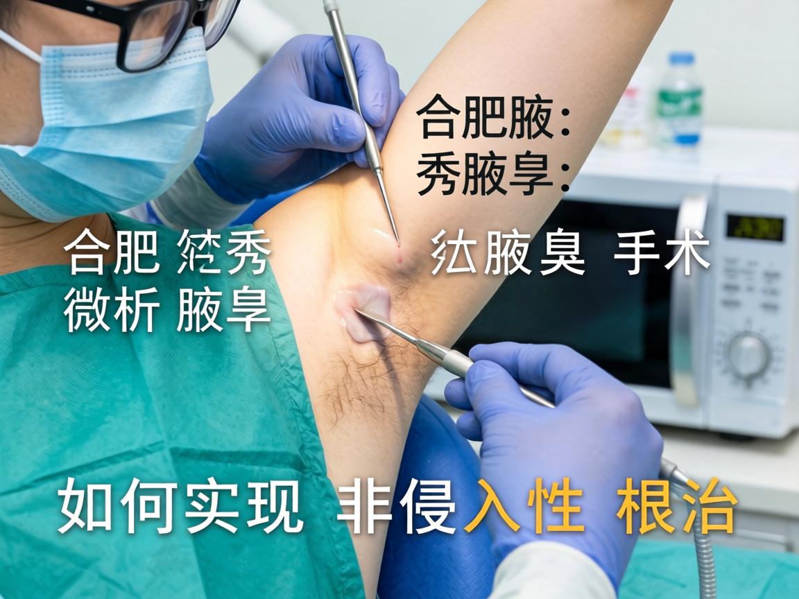 合肥腋秀解析，微波腋臭手术如何实现非侵入性根治