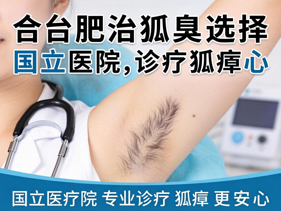 合肥治狐臭选择国立医院，国立医院专业诊疗狐臭更安心