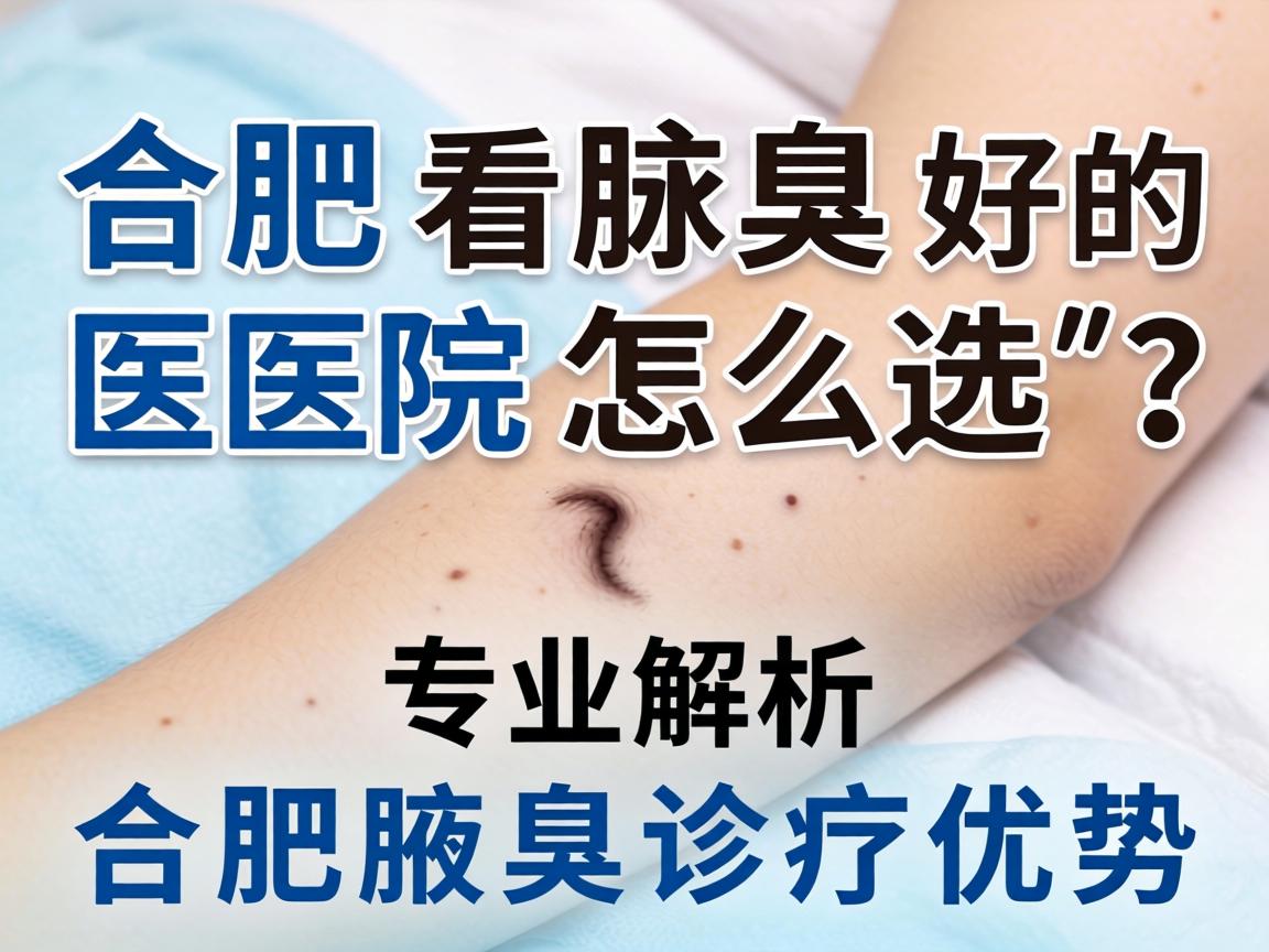 合肥看腋臭好的医院怎么选？专业解析合肥腋臭诊疗优势