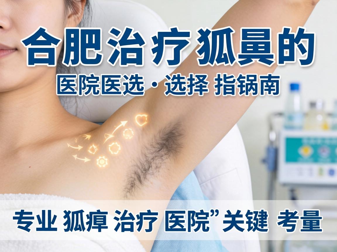 合肥治疗狐臭的医院选择指南，专业狐臭治疗医院的关键考量