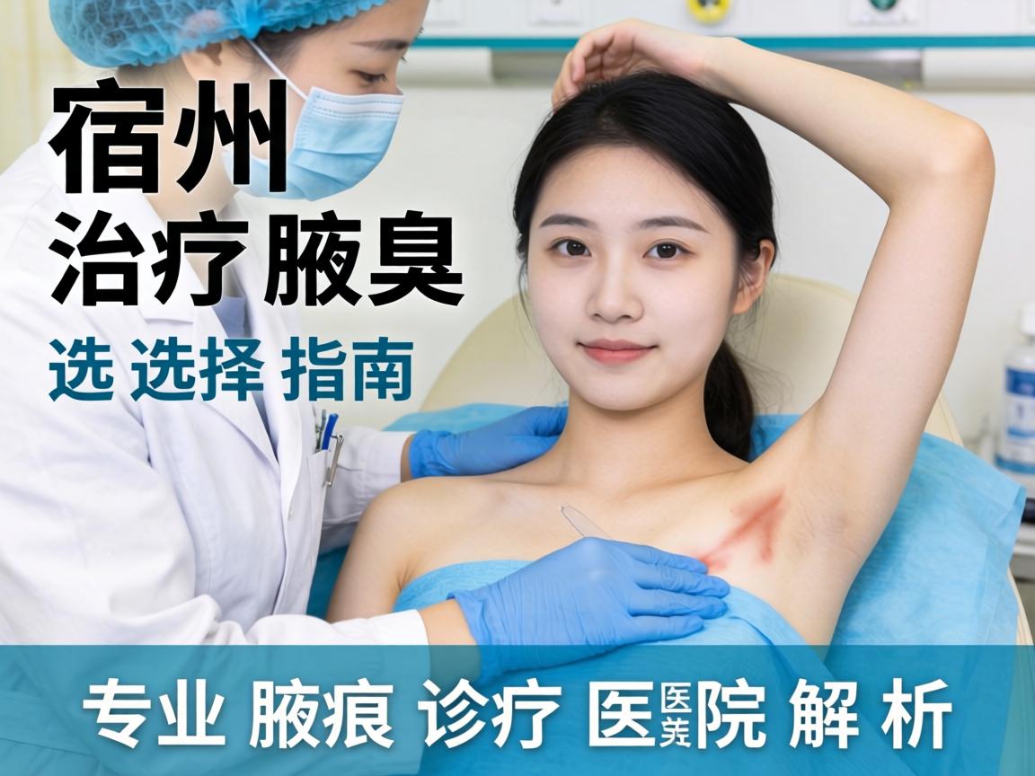 宿州治疗腋臭医院选择指南，专业腋臭诊疗医院解析