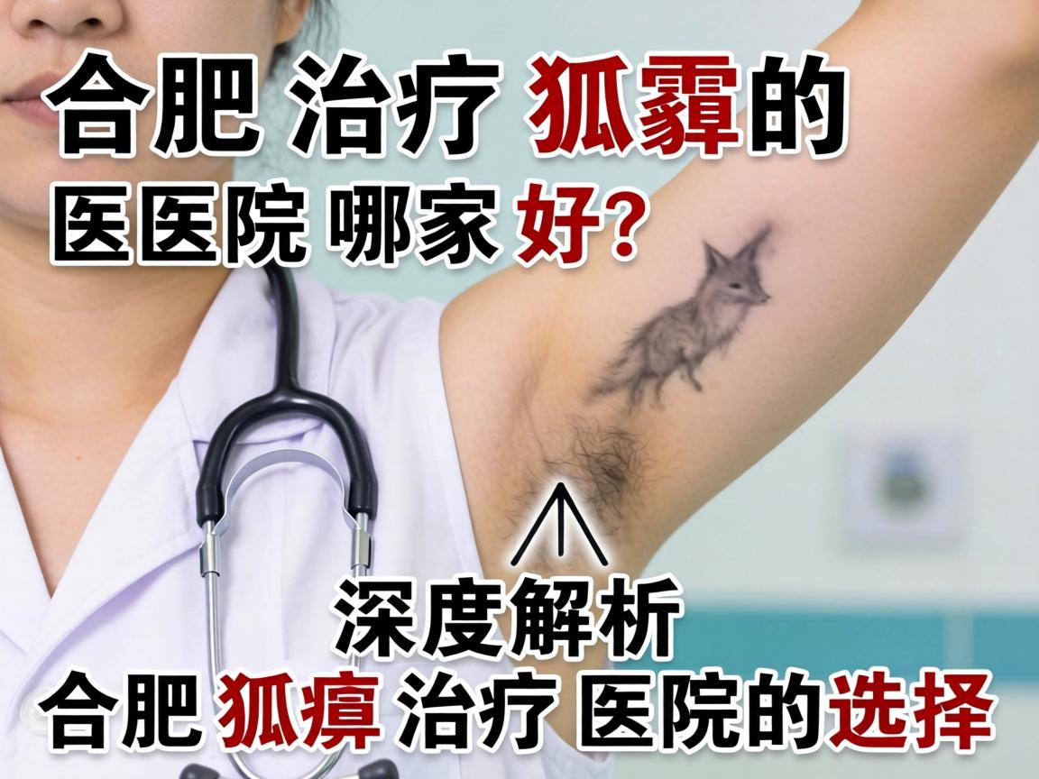 合肥治疗狐臭的医院哪家好？深度解析合肥狐臭治疗医院的选择