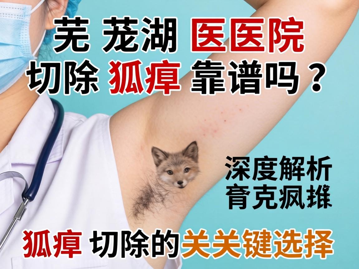 芜湖医院切除狐臭靠谱吗？深度解析狐臭切除的关键选择