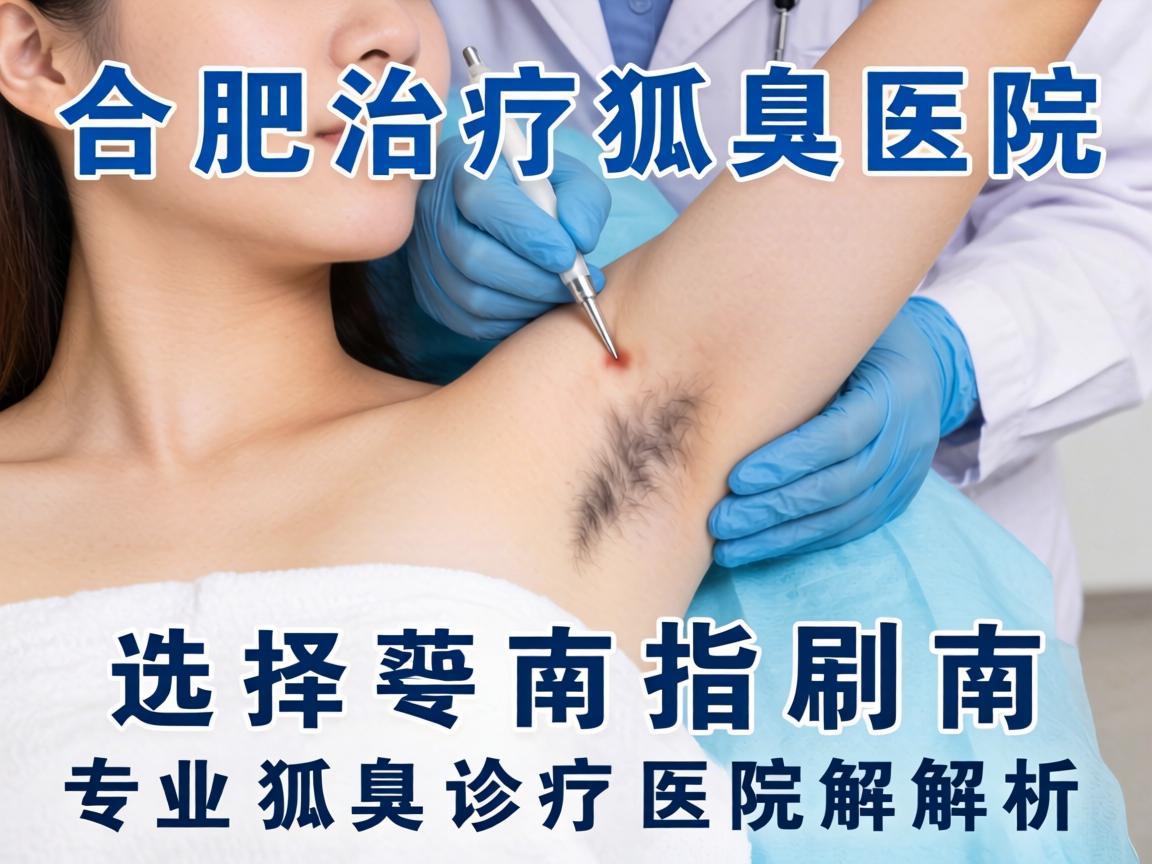 合肥治疗狐臭医院选择指南，专业狐臭诊疗医院解析