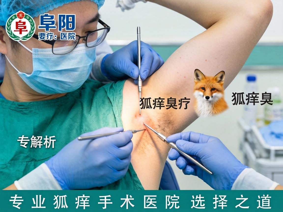 阜阳狐臭手术医院解析，专业狐臭手术医院的选择之道