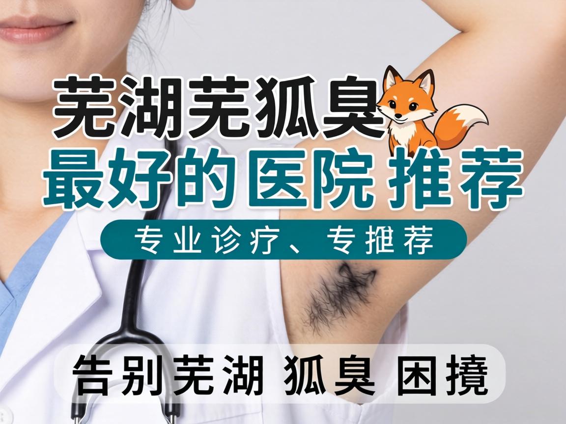芜湖狐臭最好的医院推荐，专业诊疗，告别芜湖狐臭困扰