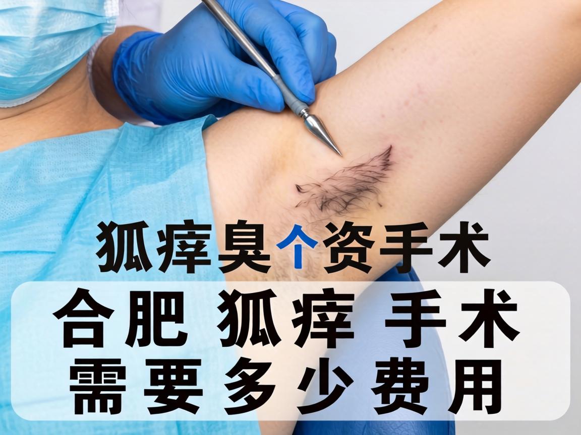 狐臭手术费用解析，合肥狐臭手术需要多少费用
