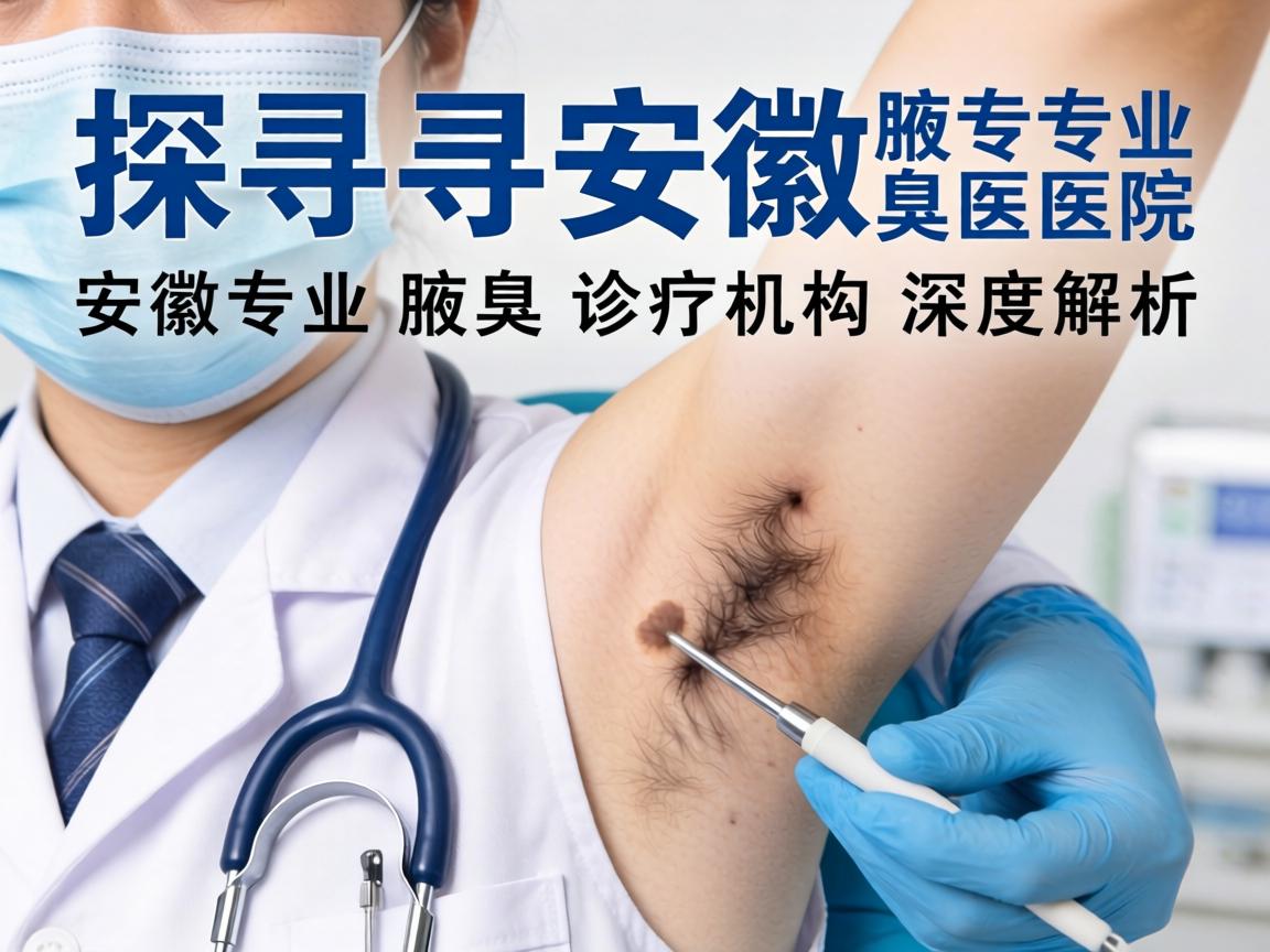探寻安徽专业腋臭医院，安徽专业腋臭诊疗机构深度解析