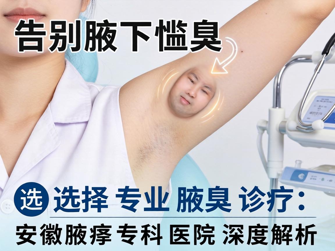 告别腋下尴尬，选择专业腋臭诊疗，安徽腋臭专科医院深度解析
