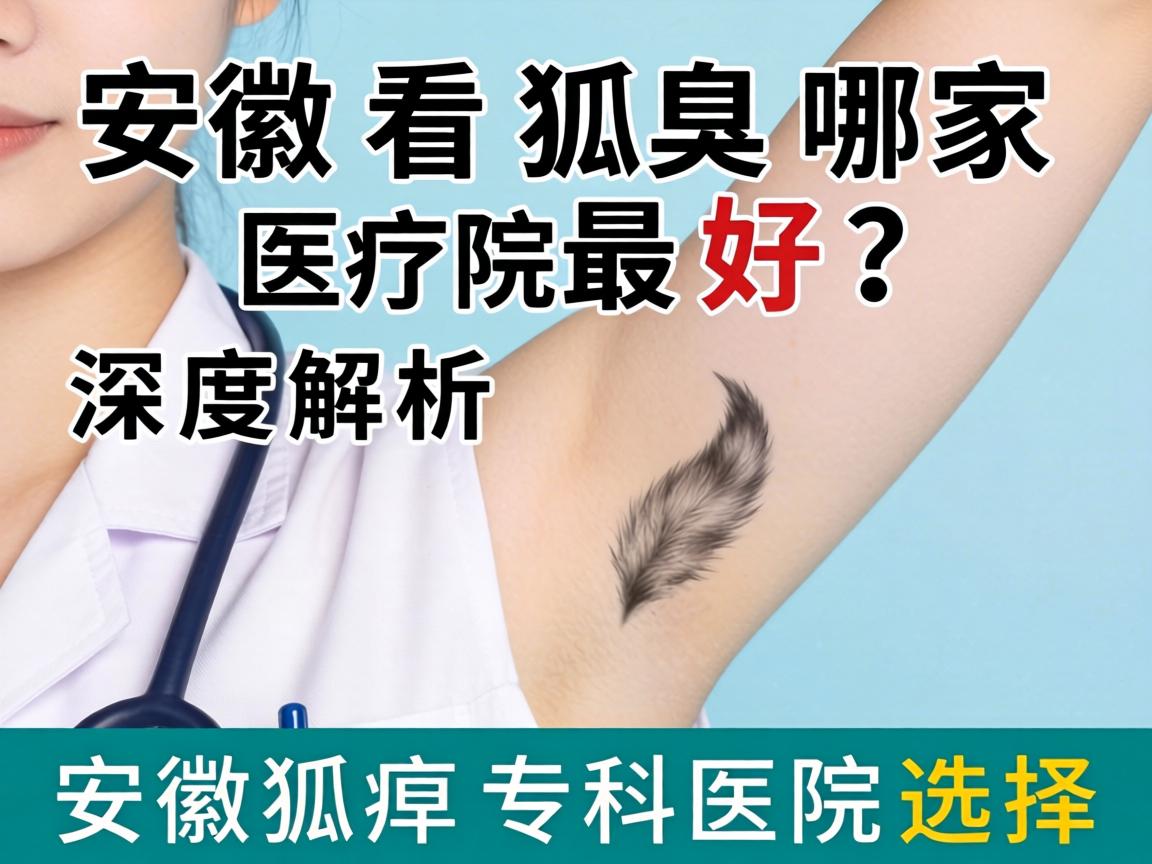 安徽看狐臭哪家医院最好？深度解析安徽狐臭专科医院选择