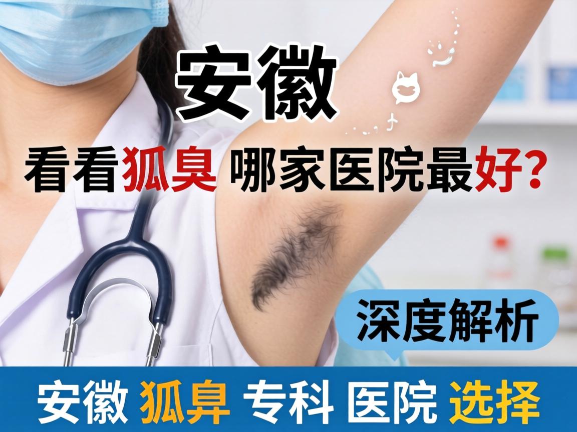 安徽看狐臭哪家医院最好？深度解析安徽狐臭专科医院选择
