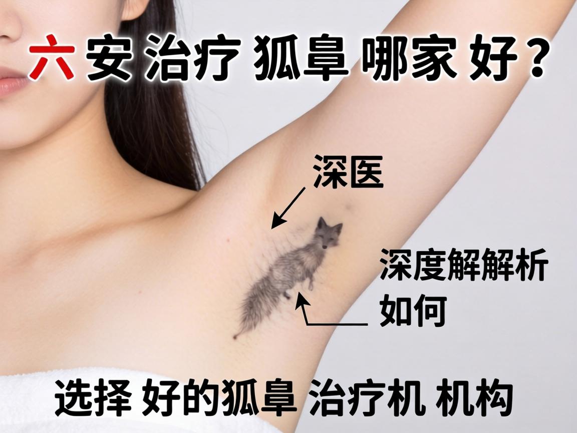 六安治疗狐臭哪家好？深度解析如何选择好的狐臭治疗机构