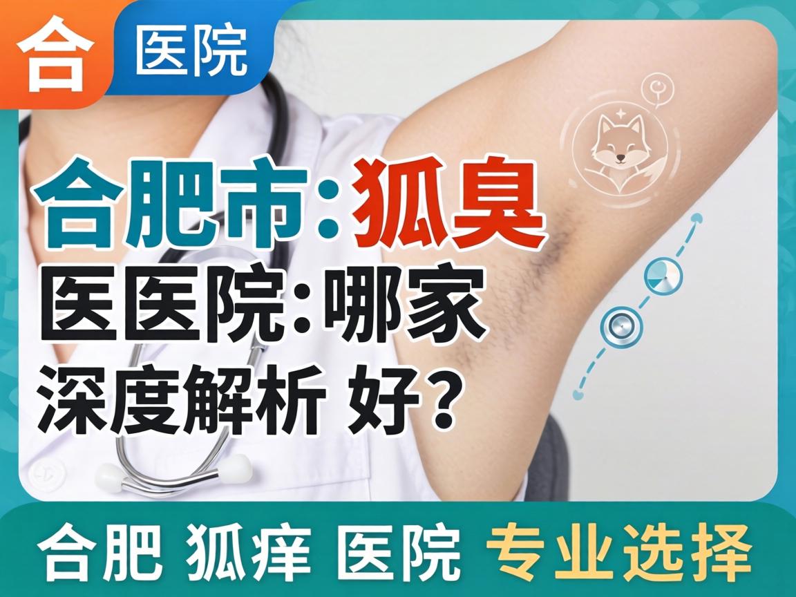 合肥市狐臭医院哪家好？深度解析合肥狐臭医院专业选择