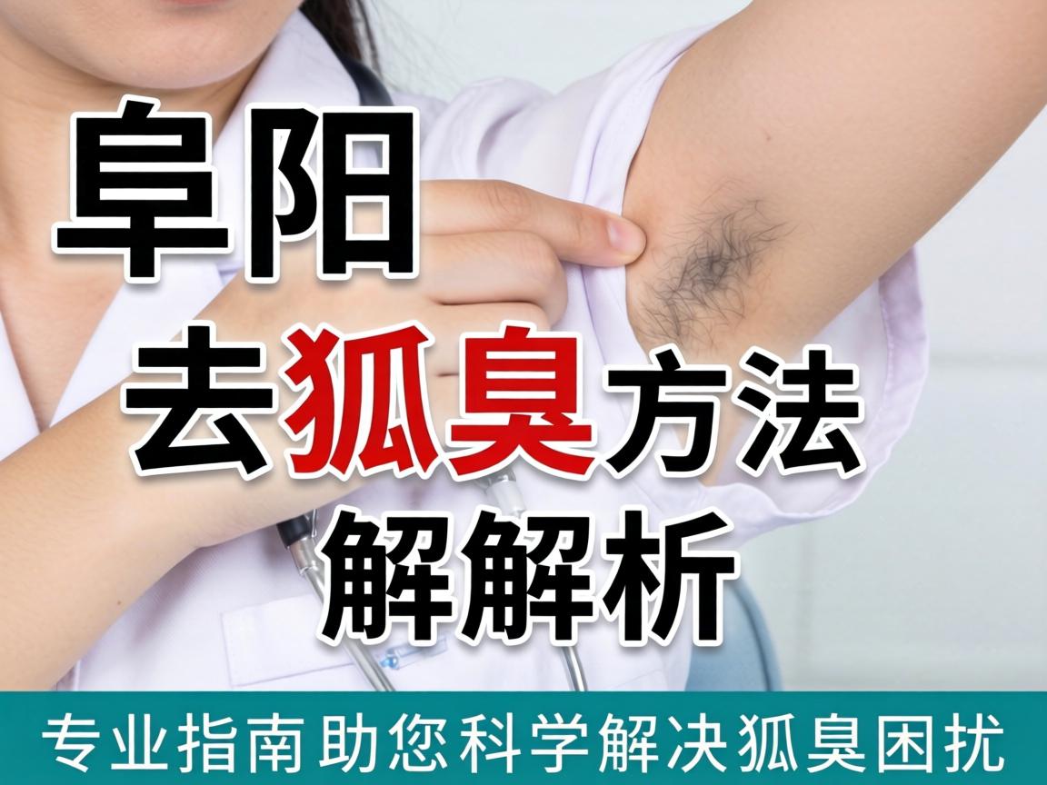 阜阳去狐臭方法解析，专业指南助您科学解决狐臭困扰