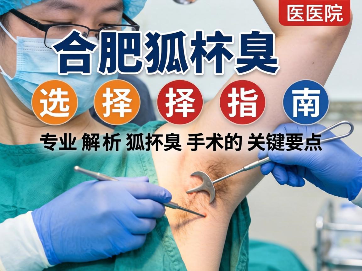 合肥狐臭手术医院选择指南，专业解析狐臭手术的关键要点
