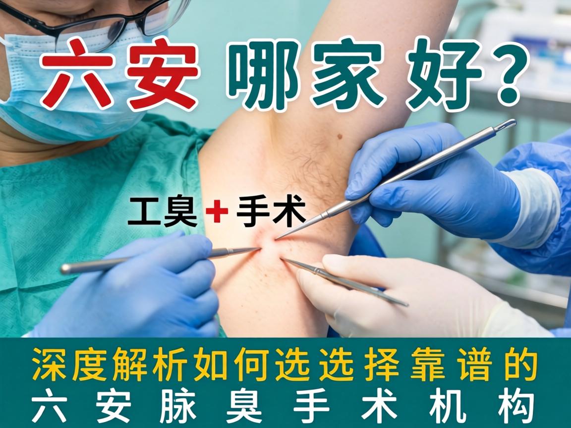 六安腋臭手术哪家好？深度解析如何选择靠谱的六安腋臭手术机构