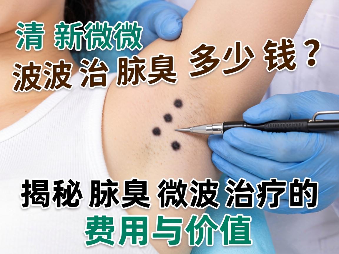清新微波治腋臭多少钱？揭秘腋臭微波治疗的费用与价值
