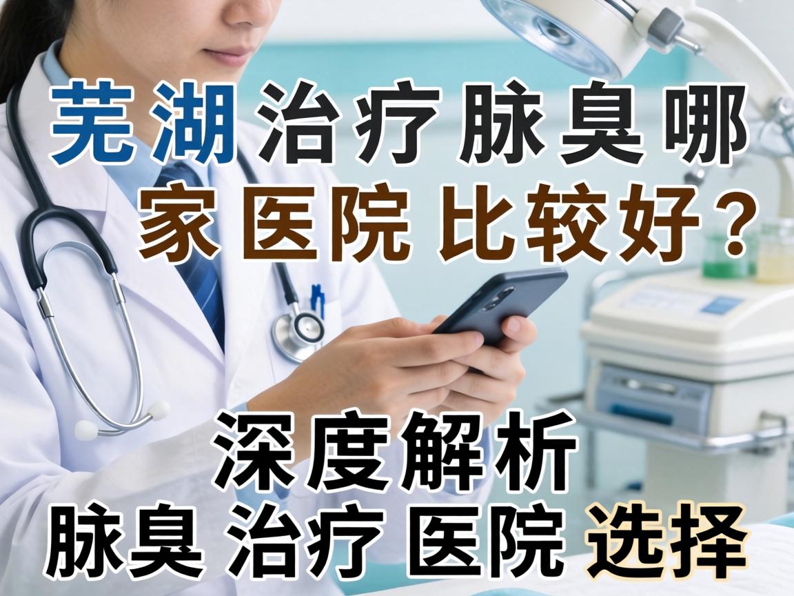 芜湖治疗腋臭哪家医院比较好？深度解析腋臭治疗医院选择
