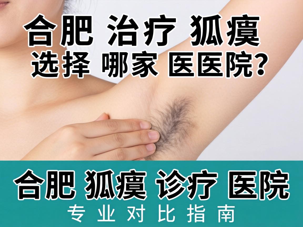 合肥治疗狐臭选择哪家医院？合肥狐臭诊疗医院专业对比指南