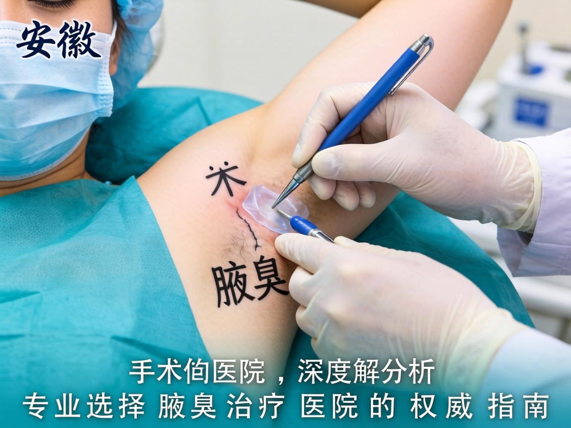 安徽腋臭手术医院深度解析，专业选择腋臭治疗医院的权威指南