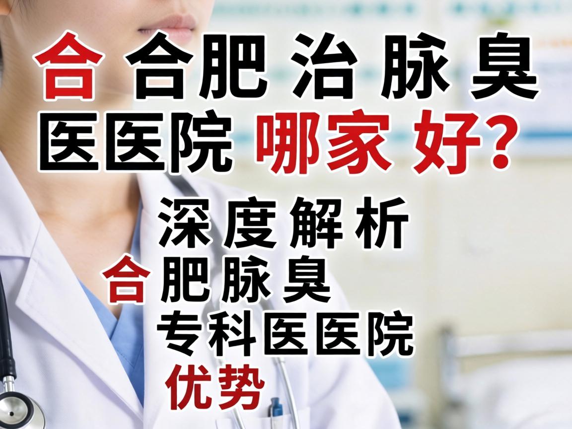 合肥治腋臭医院哪家好？深度解析合肥腋臭专科医院优势