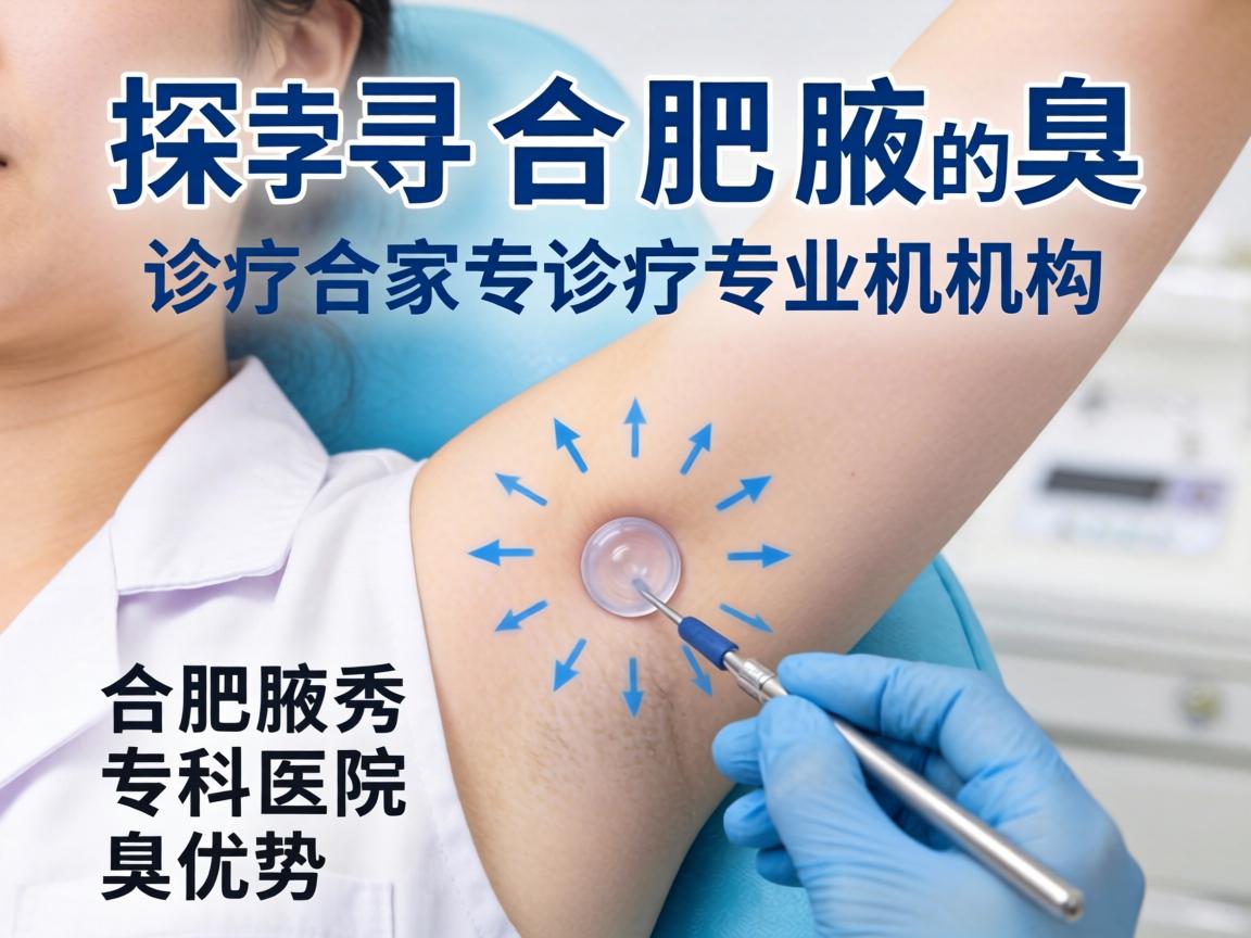 探寻合肥腋臭诊疗专业机构，详解合肥腋秀专科医院优势