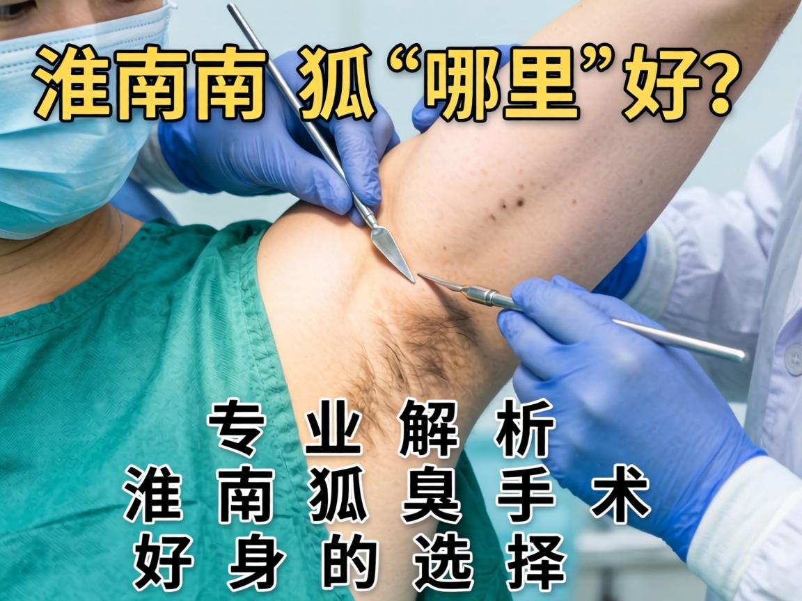 淮南狐臭手术哪里好？专业解析淮南狐臭手术好的选择