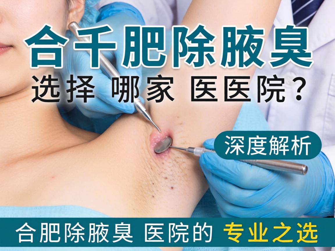 合肥除腋臭选择哪家医院？深度解析合肥除腋臭医院的专业之选