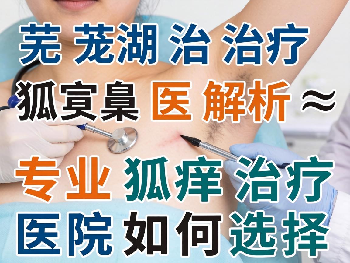 芜湖治疗狐臭医院解析，专业狐臭治疗医院如何选择