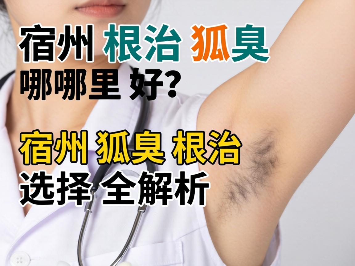 宿州根治狐臭哪里好？宿州狐臭根治选择全解析