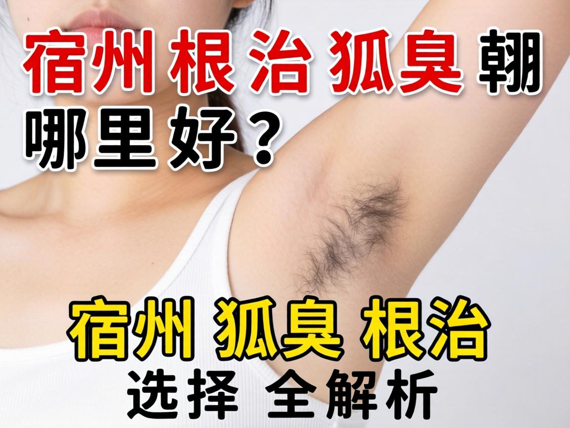 宿州根治狐臭哪里好？宿州狐臭根治选择全解析