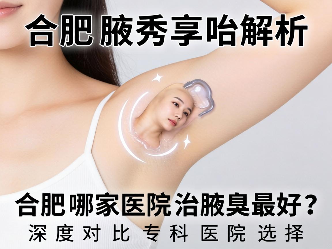 合肥腋秀解析，合肥哪家医院治腋臭最好？深度对比专科医院选择