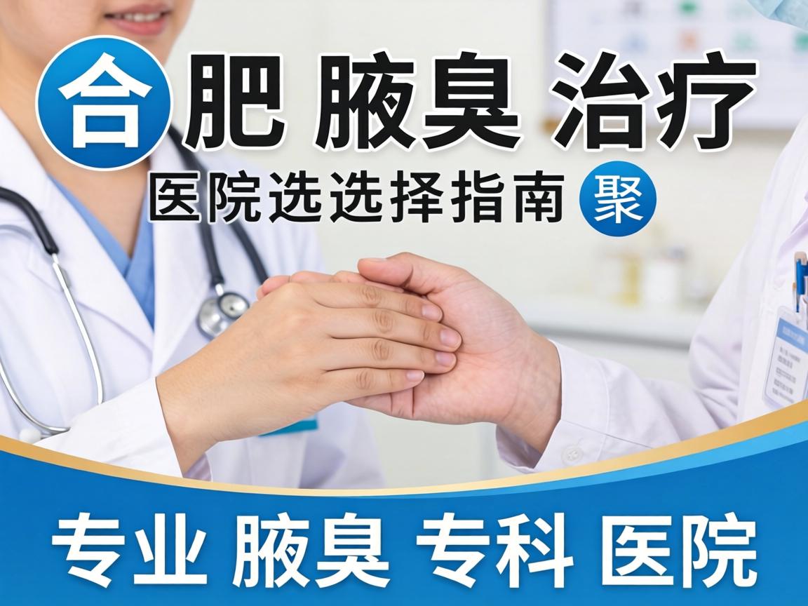 合肥腋臭治疗医院选择指南，聚焦专业腋臭专科医院