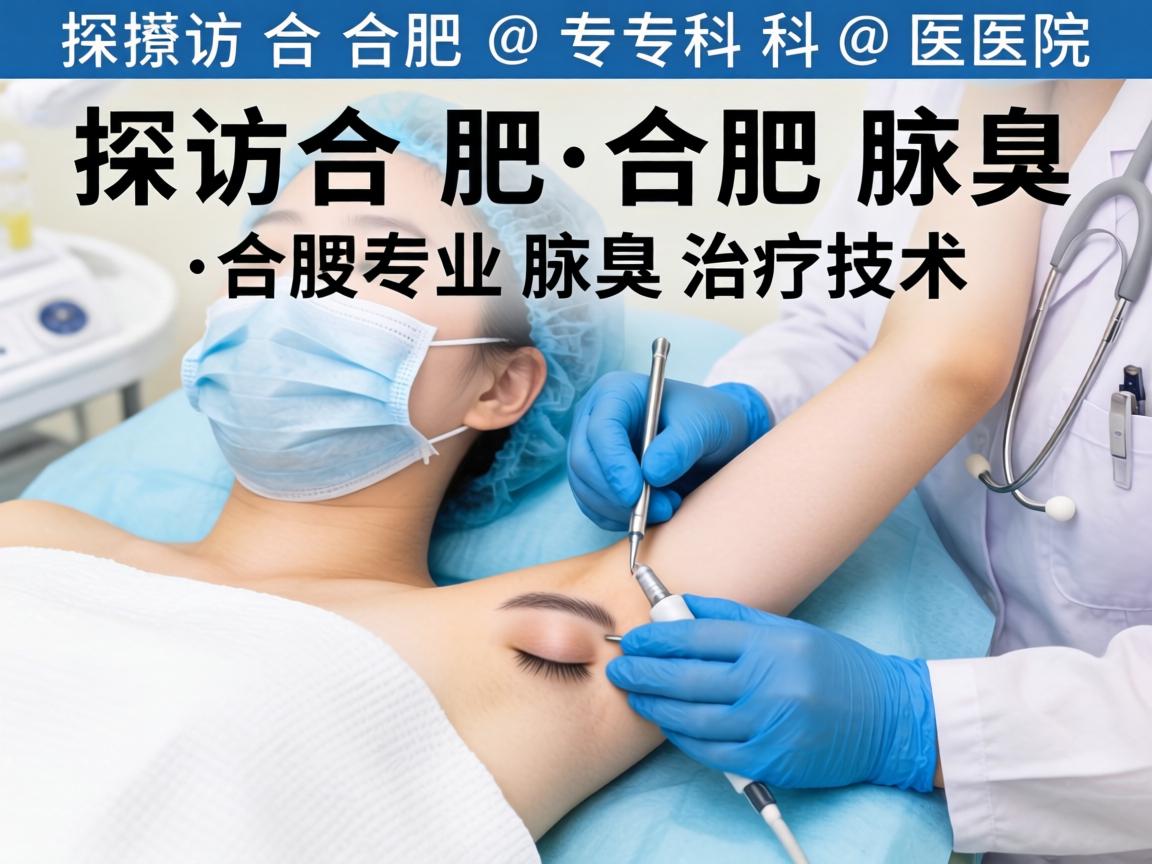 探访合肥腋臭专科医院，解析合肥专业腋臭治疗技术