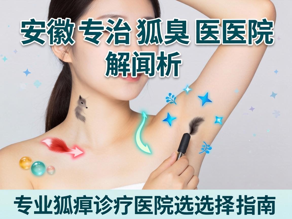 安徽专治狐臭医院解析，专业狐臭诊疗医院的选择指南