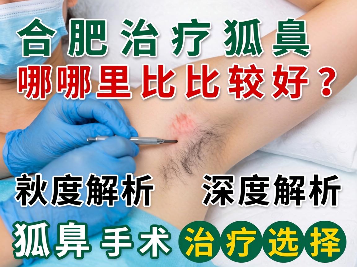 合肥治疗狐臭哪里比较好？深度解析狐臭手术治疗选择