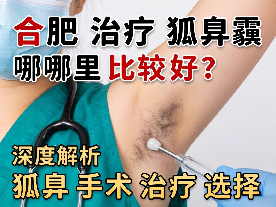 合肥治疗狐臭哪里比较好？深度解析狐臭手术治疗选择