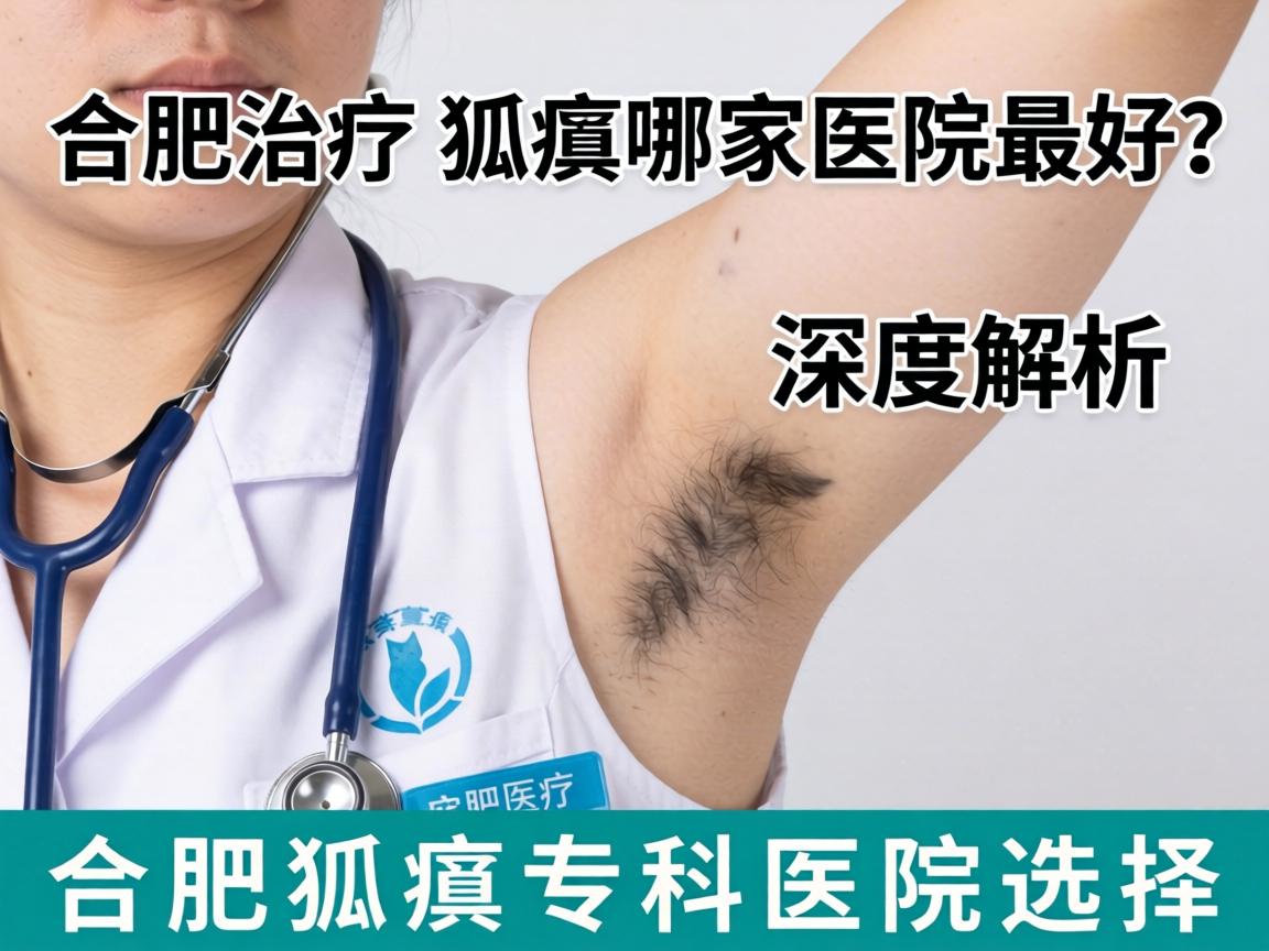 合肥治疗狐臭哪家医院最好？深度解析合肥狐臭专科医院选择