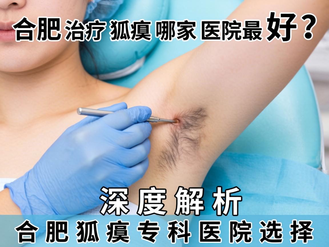 合肥治疗狐臭哪家医院最好？深度解析合肥狐臭专科医院选择