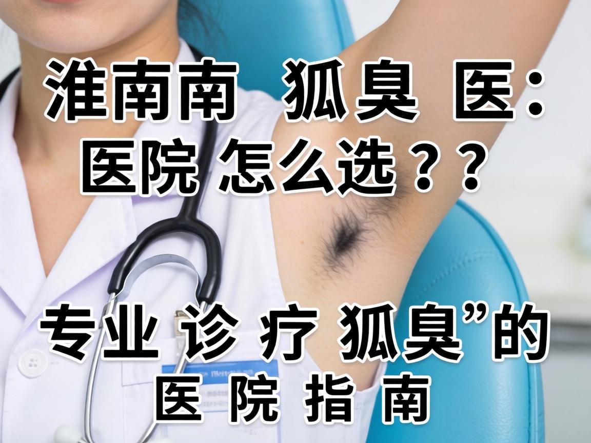 淮南狐臭医院怎么选？专业诊疗狐臭的医院指南