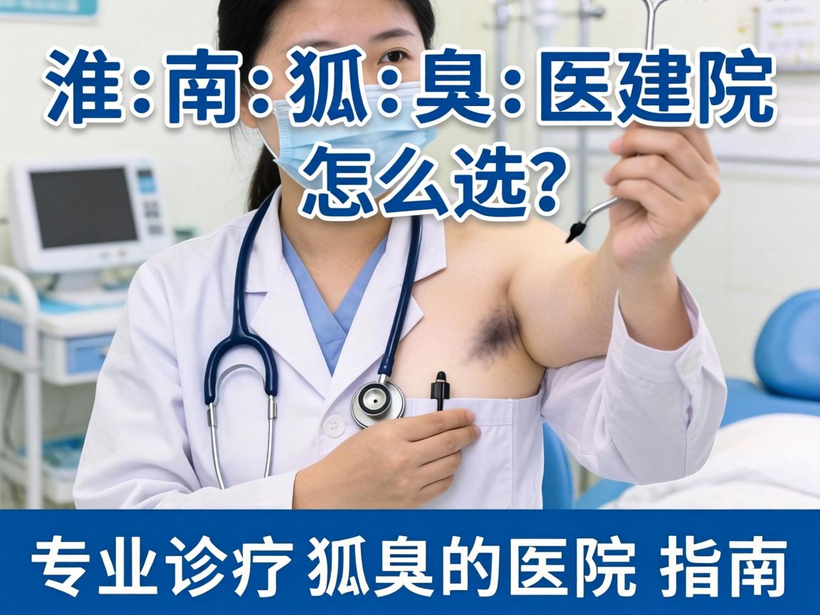 淮南狐臭医院怎么选？专业诊疗狐臭的医院指南
