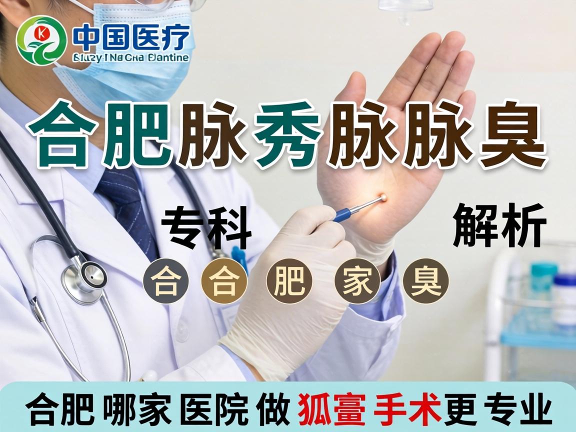 合肥腋秀腋臭专科解析，合肥哪家医院做狐臭手术更专业