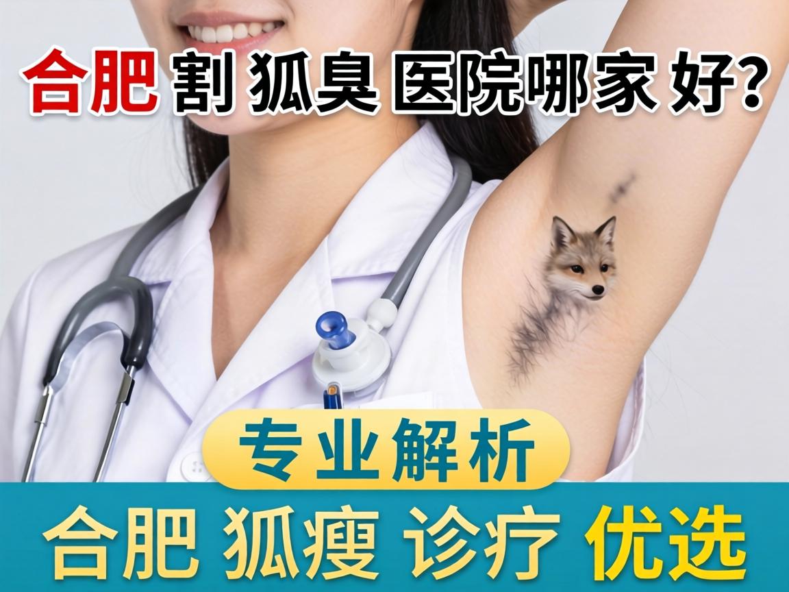 合肥割狐臭医院哪家好？专业解析合肥狐臭诊疗优选