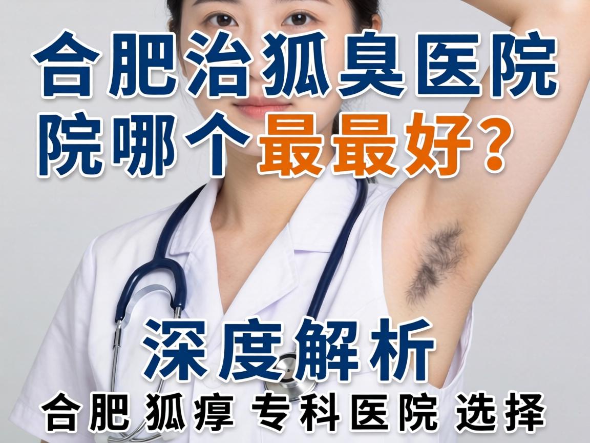 合肥治狐臭医院哪个最好？深度解析合肥狐臭专科医院选择