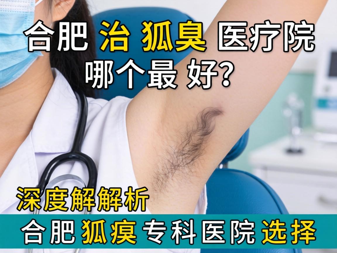 合肥治狐臭医院哪个最好？深度解析合肥狐臭专科医院选择