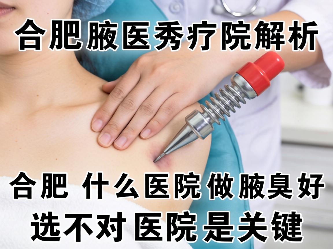 合肥腋秀解析，合肥什么医院做腋臭好，选对医院是关键