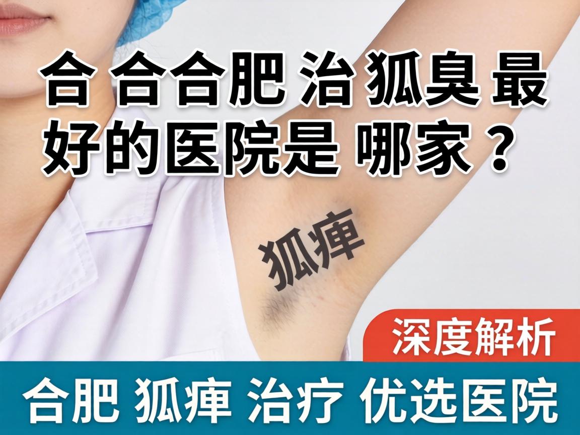合肥治狐臭最好的医院是哪家？深度解析合肥狐臭治疗优选医院
