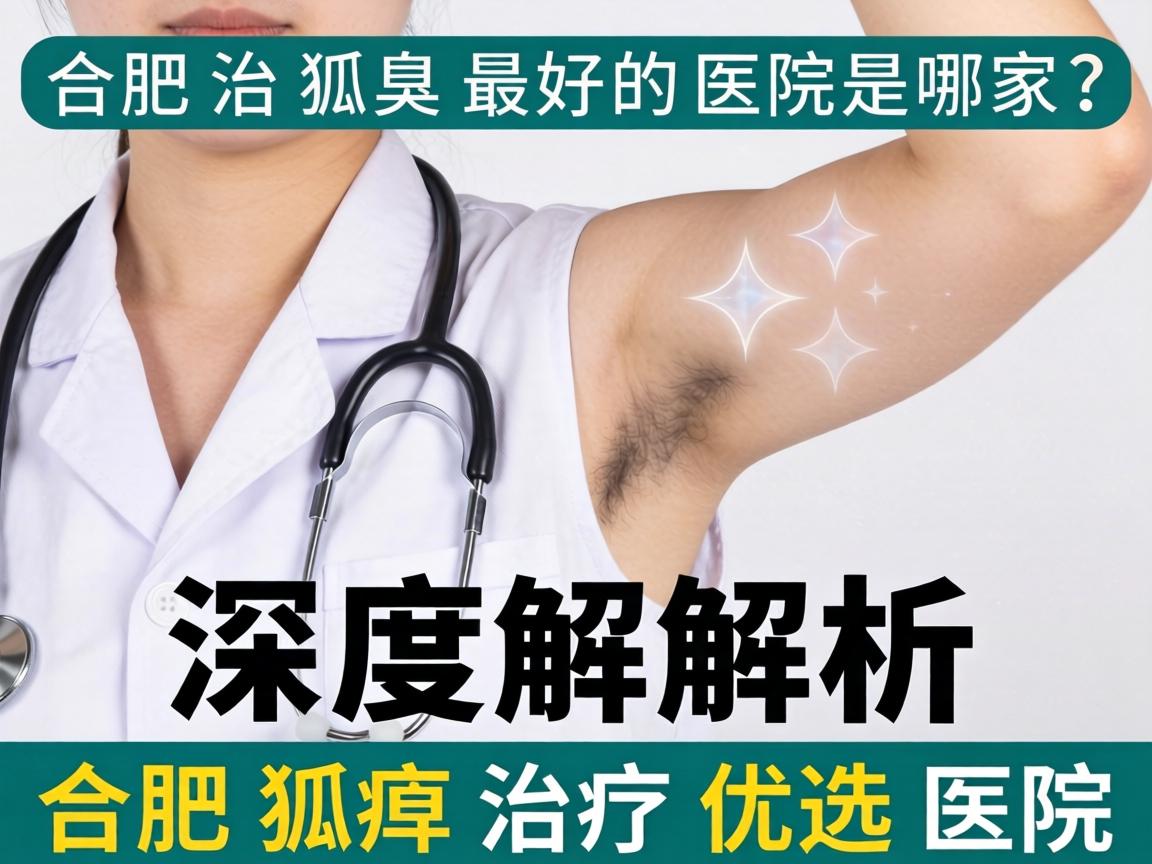 合肥治狐臭最好的医院是哪家？深度解析合肥狐臭治疗优选医院