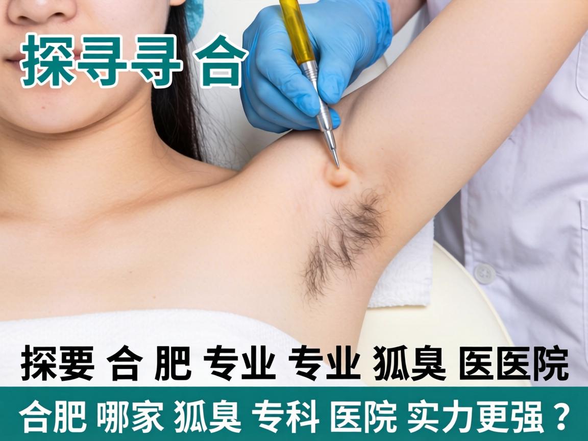 探寻合肥专业狐臭医院，合肥哪家狐臭专科医院实力更强？