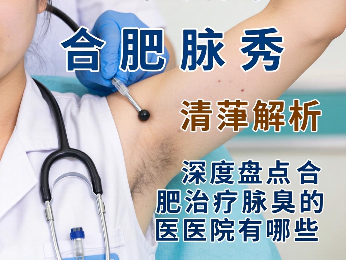 合肥腋秀解析，深度盘点合肥治疗腋臭的医院有哪些